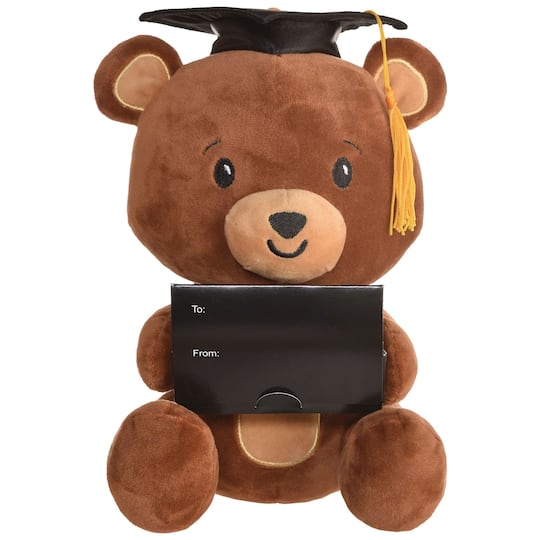 Graduation Bear Balloon Weight with Gift Card Holder, 2ct.